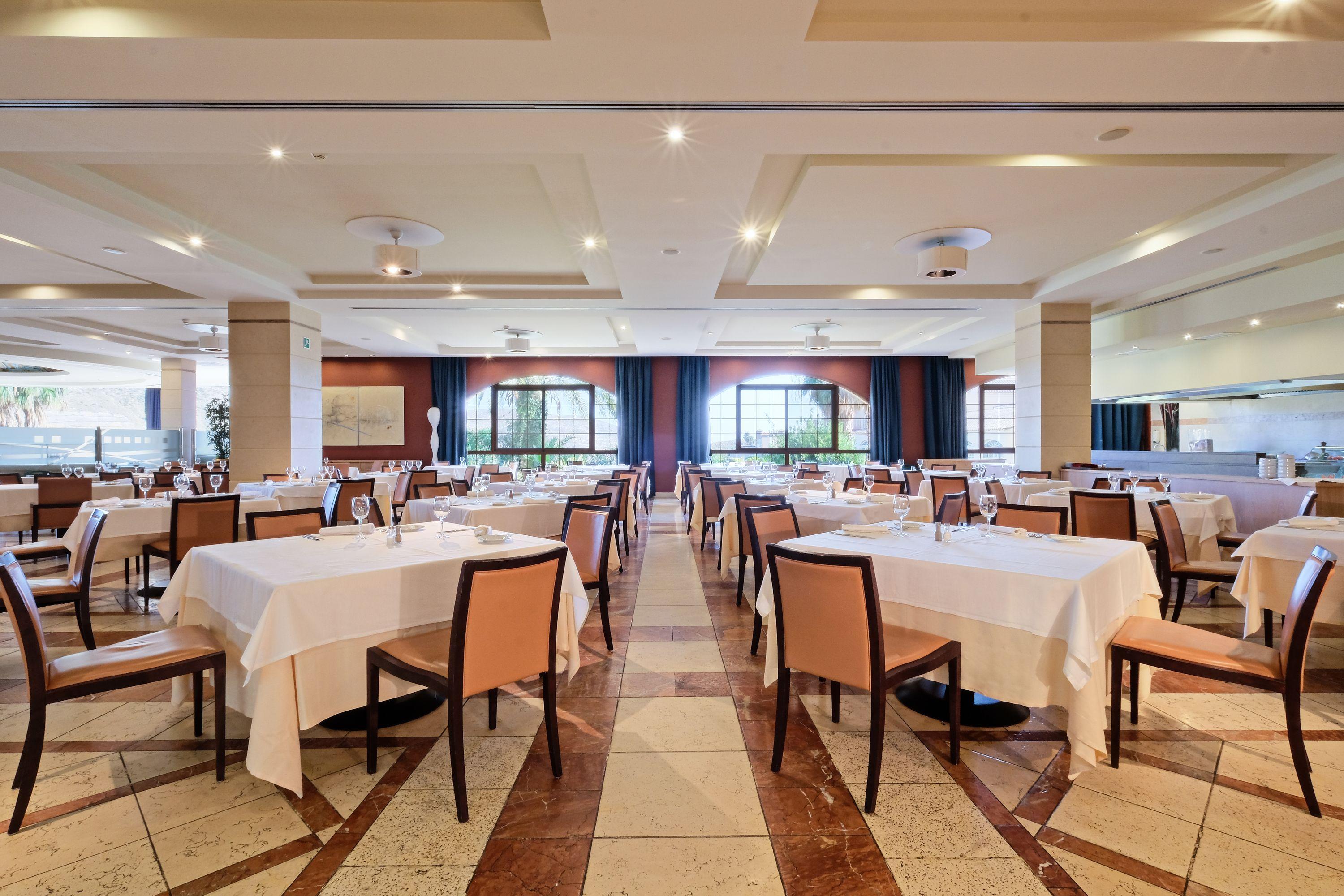 Hotel Envia Almeria Spa & Golf Aguadulce  Eksteriør billede Restaurant
