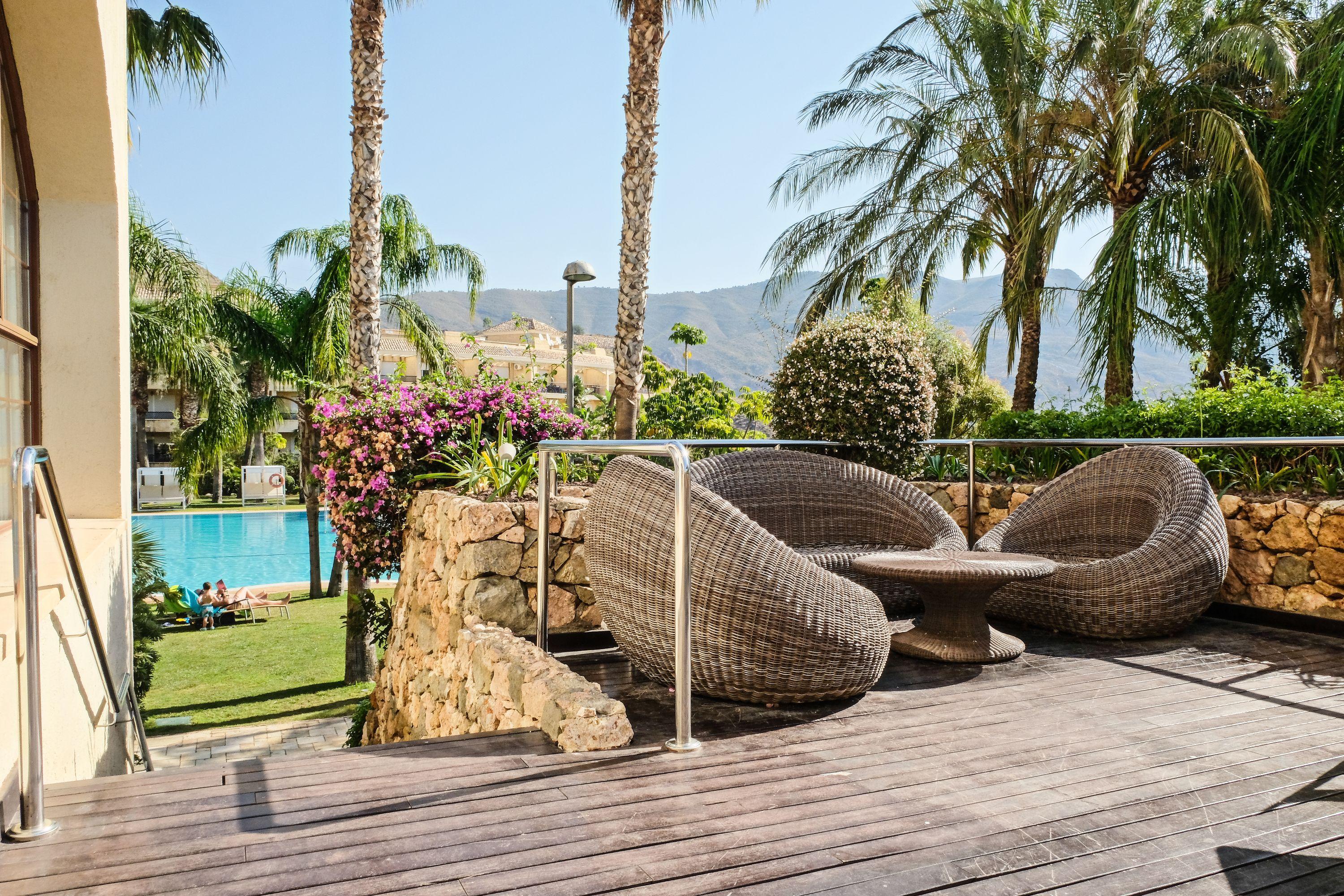 Hotel Envia Almeria Spa & Golf Aguadulce  Eksteriør billede The hotel's pool
