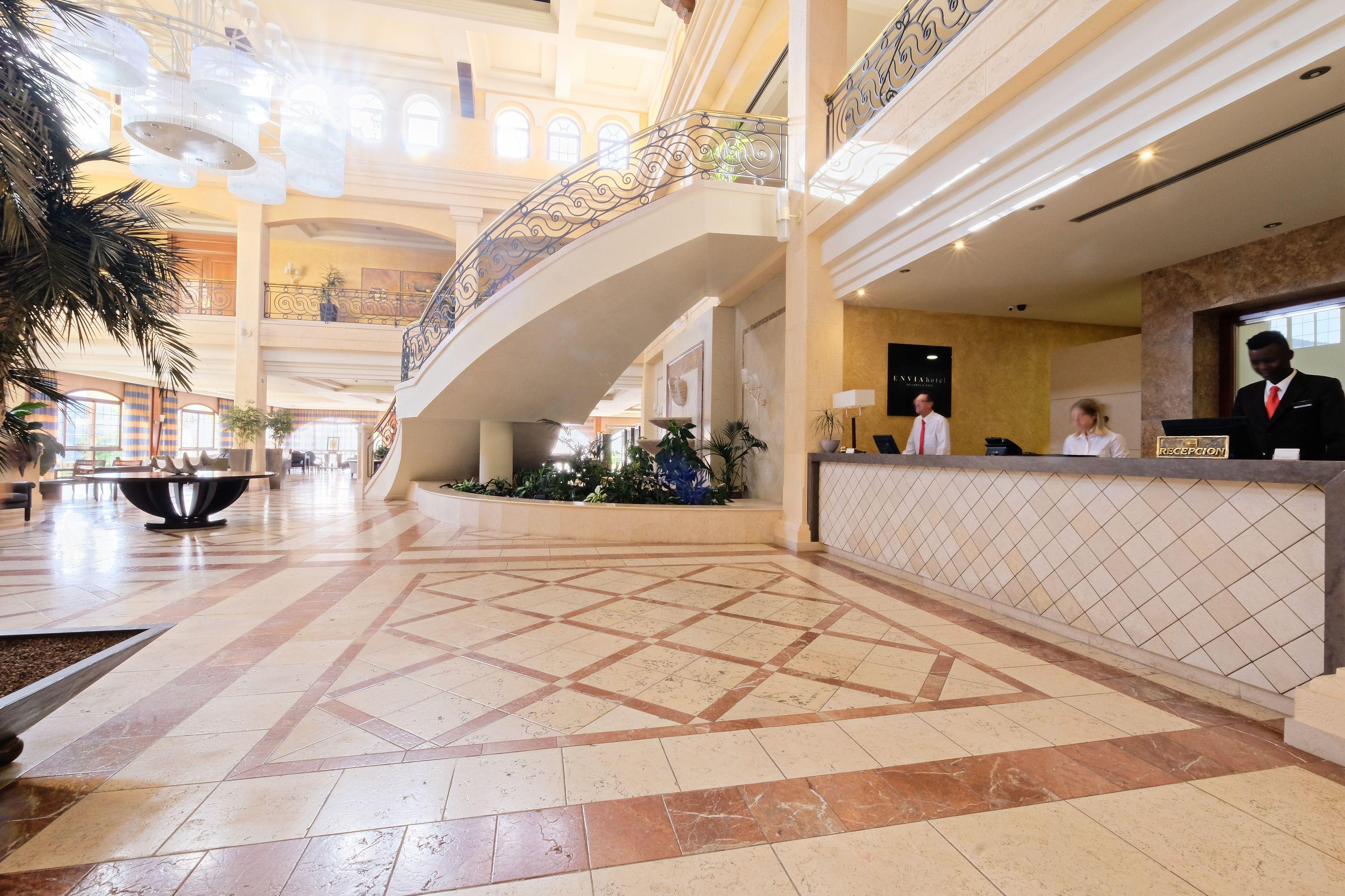 Hotel Envia Almeria Spa & Golf Aguadulce  Eksteriør billede Lobby